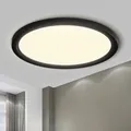 LQWELL® Deckenleuchte LED Deckenlampe, IP44 Wasserfest Badlampe Rund Flach 23W 4000K 2600LM Modern Schlicht Lampe Dünn für Wohnzimmer Badezimmer Schlafzimmer Küche Balkon Keller Büro, 300 * 25mm