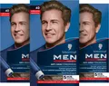 Schwarzkopf Haartönung Men Perfect 40 Dunkelblond - hält bis zu 28 Haarwäschen, Vorratspack, 3-tlg., 3x 80 ml, Anti-Grau Tönung für ein natürlich aussehendes Ergebnis