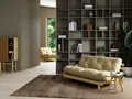 Daybett KARUP DESIGN "Roots Sofa Bed, Schlafsofa, Daybett, Bettfunktion, FSC-Massivholz", beige, B:160cm H:85cm