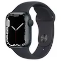Apple Watch Series 7 45 mm Aluminiumgehäuse mitternacht am Sportarmband mitternacht [Wi-Fi]