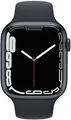 Apple Watch Series 7 GPS 45mm Alu Sportband Mitternacht - Akzeptabler Zustand