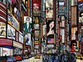 RAVENSBURGER Puzzle Barevný New York 1000 dílků
