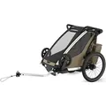Thule Chariot Cross 2 single Braun – Multisport Fahrradanhänger