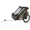 Thule Chariot Cross 2 Single Fahrradanhänger 1 Kind Anhänger Radanhänger Khaki