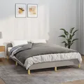 Gewichtsdecke mit Bezug Grau 135x200 cm 6 kg Stoff