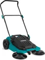 Vonroc Kehrmaschine manuell - Bodenreinigungsmaschine für Draußen - 65cm