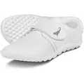 leguano Care Barfußschuhe Slipper white und 1 paar Gratissocken- Gr. 37