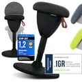 SteinLife Bürohocker Ergonomisch [TESTSIEGER] Stehhocker Höhenverstellbar [58-83cm] Ergonomischer Hocker für Büro [Schwingeffekt] Wackelhocker Sitzhocker | Arbeitshocker rutschfest Rund