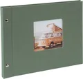 Goldbuch Schraubalbum Bella Vista artischocke 30x25 cm 40 schwarze Seiten