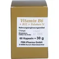 Vitamin B 6 + B 12 + Folsäure N Kapseln 60 ST