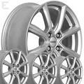 4x 15 Zoll Alufelgen für Peugeot 208 / Dezent TN 6x15 ET32 (B-DN00226)