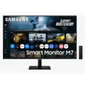 Samsung Smart Monitor M7 M70F, 32", 4K (3840x2160), VA, 60Hz, HDMI USB-C (PD 65W), Wi-Fi Bluetooth Tizen