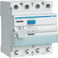 Hager FI-Schutzschalter CDS440D | 4-polig | 40A | 30mA | 6kA | Typ A | QuickConnect | Fehlerstromschutzschalter | IP20