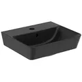 Handwaschbecken Ideal Standard Connect Air 400 x 95 x 350 mm, schwarz matt - E0307V3