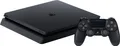 Sony PlayStation 4 Slim 500GB-Schwarz PS4 Slim Neuwertiger Zustand, Kontroller