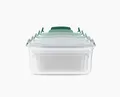 Joseph Joseph Nest Lock Frischhaltedosen Kunststoff mit Deckel, 5er Set Lebensmittelbehälter Luftdicht, Auslaufsichere Aufbewahrungsbox Küche, Meal Prep Boxen, Salbei