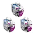 3x Philips VisionPlus DuoBox H7 Halogen bis zu 60% mehr Licht 55W 12V Autolampen
