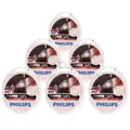 6x Philips Vision Plus +60% 2x H7 12V 55W PX26d