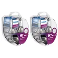 2x Philips VisionPlus DuoBox H7 Halogen bis zu 60% mehr Licht 55W 12V Autolampen