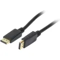 Synergy 21 Kabel VideoÂ DisplayPort 1.2, ST/ST,Â 1,0m, Ultra HD 4k*2k 3840*2160@60hz 4:4:4, 8 Bit, CCS, Synergy (1 m, DisplayPort, 1.2) (S215438V2)