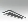 LED Panel Einbaurahmen 160x40cm weiß Deckeneinbau Montagerahmen für Rigipskarton...
