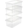 "keeeper Aufbewahrungsboxen-Set \"bea\", 4x 5,6 Liter, PP"