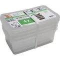 keeeper Set 4x Basixx;5,6 L 33 x 19,5 x 12 cm - Transparent