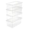 Aufbewahrungsboxen mit Air Control System, 4teiliges Set, 4 x 5,6 l, 33 x 19,...