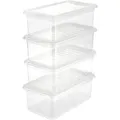 Opbergbak KEEEPER 30019 4 x 5,6 l Transparant
