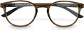 Hama Lesehilfe, recycelter Kunststoff, Transparent Braun/Schwarz Matt, +3,0 dpt (00096236)