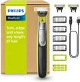 Philips OneBlade 360 Face Body Rasierer Trimmer QP2824 3 Klingen 5 Aufsätze