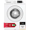 Telefunken Waschmaschine 7kg | Frontlader 1400 U/Min. | Inverter Motor - Leise & Effizient | Schontrommel aus Edelstahl | Startzeitvorwahl | Washing Machine | 15 Programme | EEK A | W714A1W weiß