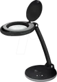 GB 65576 - Lupenleuchte, LED, Ø 100 mm, 3 Dioptrien, schwarz