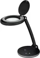 Goobay 65576 LED-Stand-Lupenleuchte, 6 W, schwarz, 1.3 m - 80-450 lm, dimmbar, 1