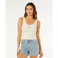 RipCurl Surf Puff Party Pack Tank bone (3021) S