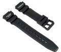 Casio Uhrenarmband aus schwarzem Kunstharz für SGW-400H SGW-300H, 0, Harz, 0, Harz, 0