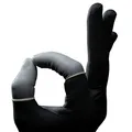 AMPRI Latex Fingerlinge, 100 Stk im Beutel, Größe S, Size 2, Med-Comfort: gerollter Fingerschutz aus Latex in den Größen S, M, L, XL erhältlich
