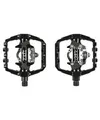 Fahrradpedale "Flat mit Klick-System" Unisex universal