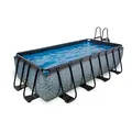 EXIT Frame Pool 400x200x100cm mit Sandfilterpumpe, versch. Ausführungen