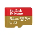 SanDisk Extreme microSDXC 64GB cartes-mémoire