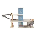 Little Dutch 2534 Holz Parkhaus/Auto Waschanlage - blau
