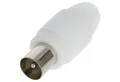 Goobay Goobay Koax-Stecker mit Schraubbefestigung - schraubbarer Koax-Stecke HDMI-Kabel