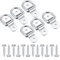 D Ring Zurröse 6 Stück Augplatte Zurrgurte Spannringe Ladungssicherung D Ring...