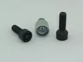 H&R Felgenschlösser Felgenschloß 2 Stk. schwarz M14x1,5x47 Kugelbund R13