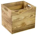 Kistenkolli Altes Land Allzweckkiste 4er set Holzkiste geflammt passend für Kallax und Expeditregale (Spar-Set)