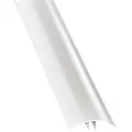PVC Klemmprofil-Oberteil weiß 3000 mm lang