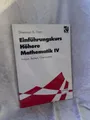 Einführungskurs höhere Mathematik, Bd.4, Folgen, Reihen, Grenzwerte (uni-script)