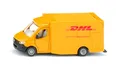Siku 1920, Mercedes-Benz Sprinter DHL Paketdienst, 1:50, Metall/Kunststoff, Gelb, Spielzeug-Auto, Türen zum Öffnen, Abnehmbares Dach
