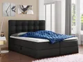 Sofnet Boxbett Best (mit zwei Bettkästen, Bonell-Matratze und Topper), Doppelbett, Polsterbett mit Kopfteil, Boxspringbett