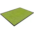 Color Your Life Fußmatte Rhine, waschbare & leistungsstarke Fußmatte mit Rutschfester Rückseite, rechteckig, Höhe: 6 mm, Erhältlich in vielen Größen grün 135 cm x 200 cm x 6 mm